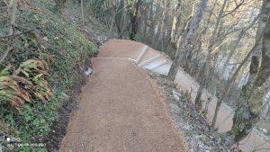 DOKONČANA OBNOVA PEŠPOTI DO RAZGLEDNE PLOŠČADI 1